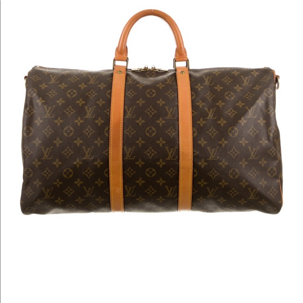 Louis Vuitton Monogram Keepall Bandiuliere 50
